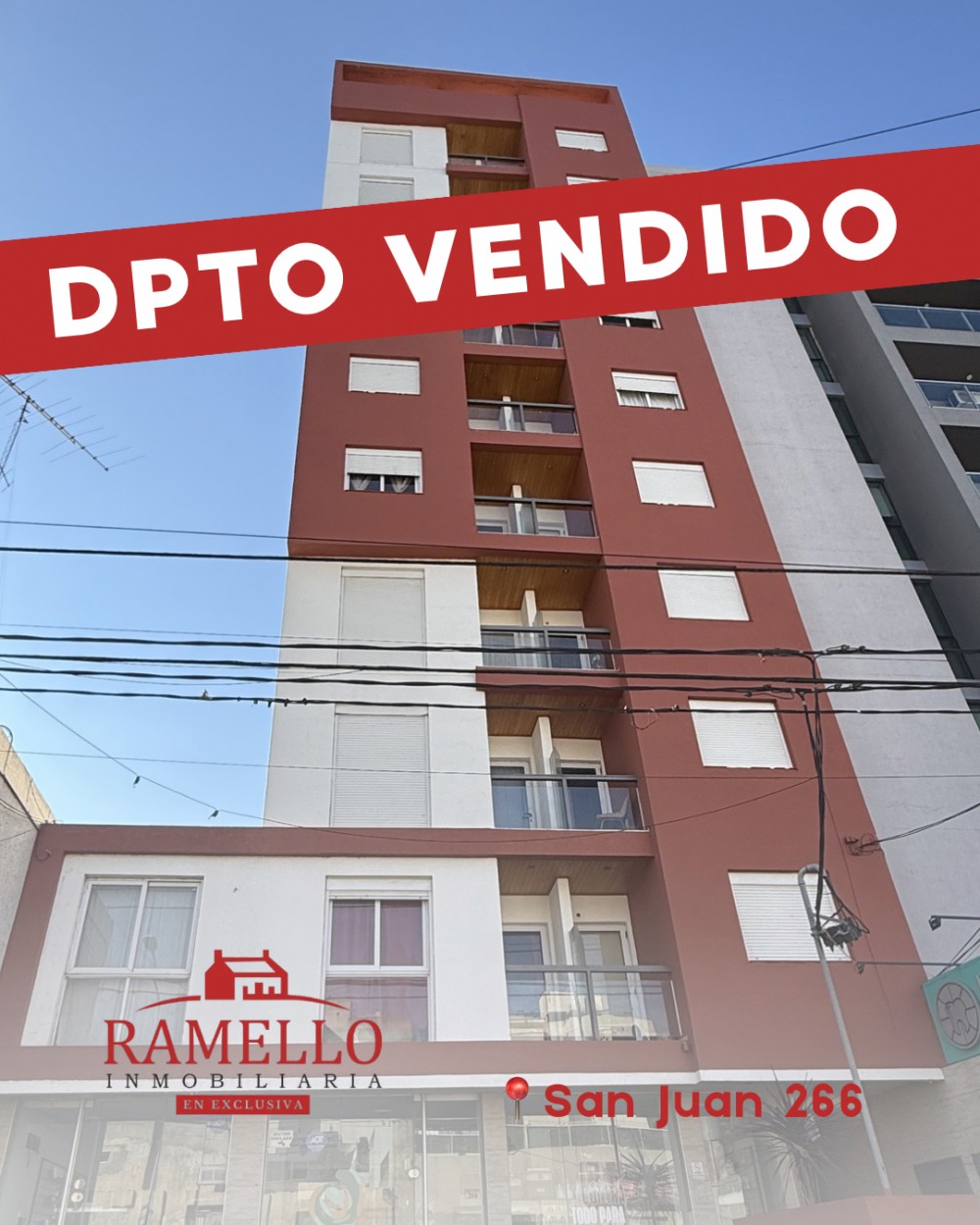 DPTO VENDIDO - San Juan 266, Río Cuarto