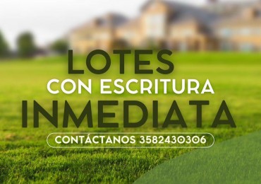 LOTES EN VENTA - Frente al Complejo el Aguila 