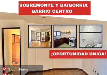 EN VENTA DPTO DE DOS DORMITORIOS CON BALCON - MICROCENTRO 