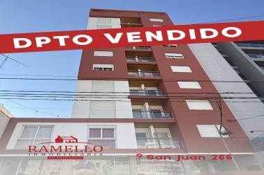 DPTO VENDIDO - San Juan 266, Río Cuarto